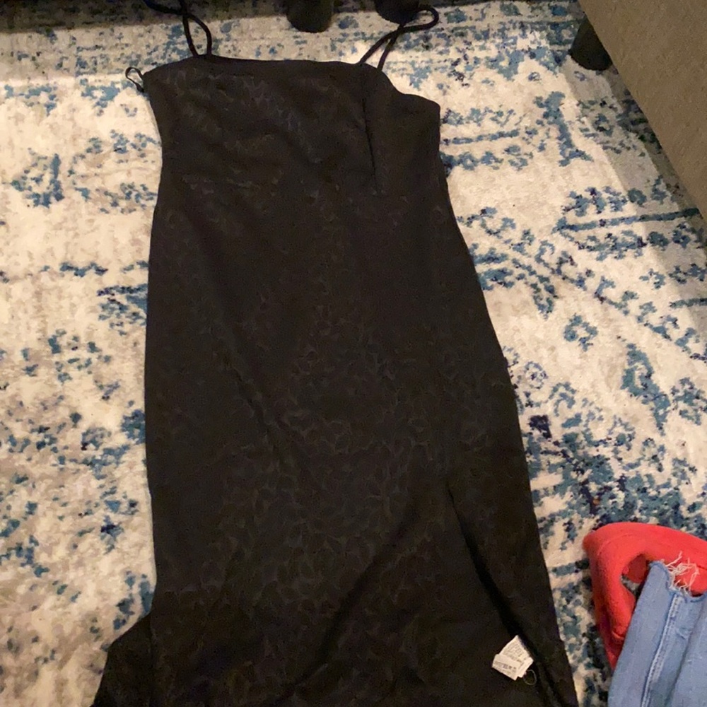 ZARA long  bodycon dress with slit